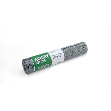 Mazeland 24 x 0.5 in. x 50 ft. 20 Gauge Aviary Netting MA601533